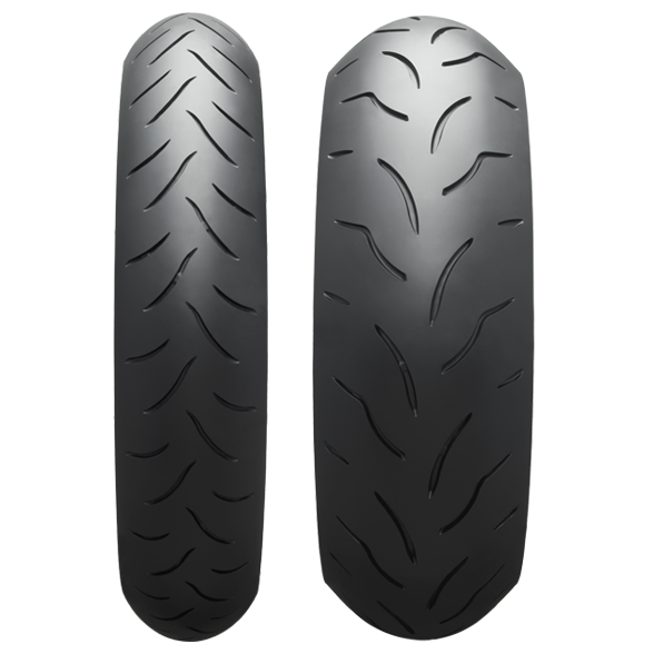 Bridgestone Battlax BT016 Pro 130/70 ZR16 & 180/55 ZR17 Motorcycle Tyre Pair 